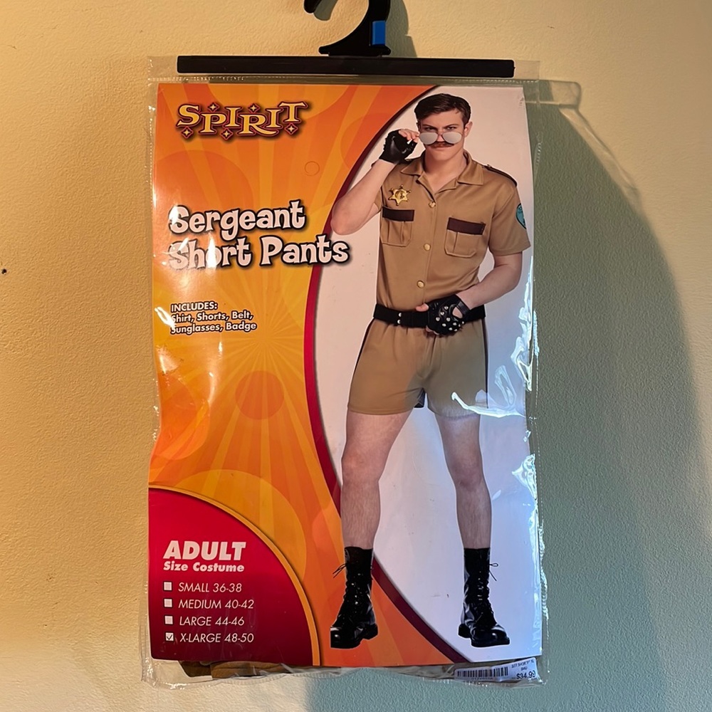 SPIRIT “Sergeant Short Pants” Costume